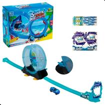 Pista Tubarão Ataque Shark Track Looping Mortal 1,31m Kids