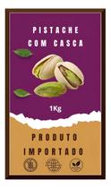 Pistache Com Casca Torrado E Salgado Importado 1Kg