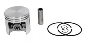 Pistão 37mm Anéis Pino Para Motosserra Stihl 170 Ms170