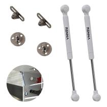 Pistão a Gás 250/150N Renna Branco - Kit com 2 unidades Branco