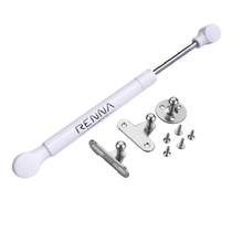 Pistão A Gás 280mm Força Normal Abre Para Cima Renna Branco Pistão A Gás 280mm Força Normal Abre Para Cima Renna Branco