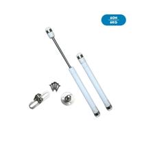 Pistão a Gás Amortecedor Para Móveis e Armários Branco 60N Pistão a Gás Amortecedor Para Móveis e Armários Branco 60N