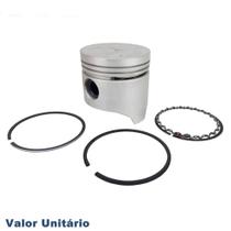 Pistão com Anéis de Segmento Medida STD Metal Leve Fiat Uno Premio Fiorino Motor 1.5 Gasolina Todos com Injeção Eletrônica e Carburado