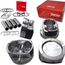 Pistao Com Aneis Golf Jetta Polo CKJA BER BBX 2001 A 2015 2.0 8v Pino 19mm