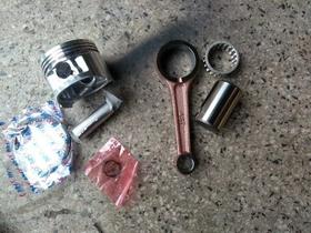 Pistão Com Anéis Std + Biela Completa Crypton 105 / Zig 100