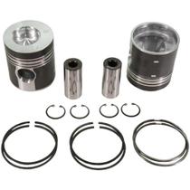Pistão com anel Mercedes Benz Oh 1318 1988 a 1998 METAL LEVE