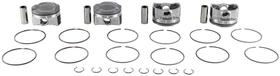 Pistão Com Anel Of 1318 1988 a 1998 Mahle S48030 0,50 Pistão Com Anel Of 1318 1988 a 1998 Mahle S48030 0,50
