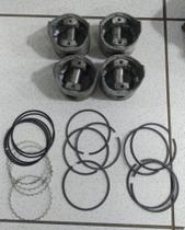 Pistão De Motor com anéis Fiat 147 Gasolina 0,20 Metal Leve - P1179