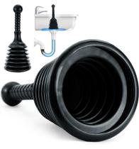 Pistão de pia Luigi's Black Heavy Duty para cozinha e banheiro Pistão de pia Luigi's Black Heavy Duty para cozinha e banheiro