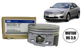 Pistao Do Motor ( Std ) ( Sem Pino E Sem Aneis ) ( Valor Da Unidade ) ( Fusion 2009 A 2012 V6 3.0 ) - Marca Ford - Codigo 3W4Z6108B - 3W4Z6108A