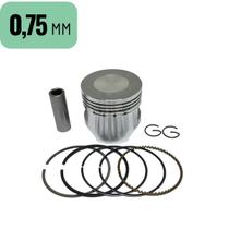 Pistão Kit Completo Com Anéis Biz 100 Dream C 100 Sundown Web 100