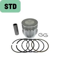 Pistão Kit Completo Com Anéis Biz 100 Dream C 100 Sundown Web 100