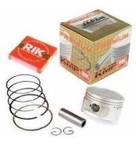 Pistão Kmp Anéis Rik Cg125 Fan 2009 4,00mm Premium