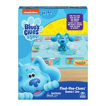 Pistas da Nickelodeon Blue encontram as pistas, jogo de tabuleiro correspondente, para famílias e crianças de 3 anos ou mais