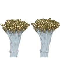 Pistilo Arame - 200 unid. - Ouro - Ref. 429