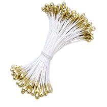 Pistilo Barbante 200 unid. Ouro Ref. 619