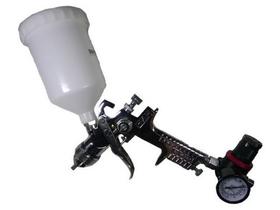 Pistola Aerográfica C/barômetro 600ml 1,4/1,7mm Hvlp Pistola Aerográfica C/barômetro 600ml 1,4/1,7mm Hvlp