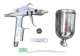 Pistola Aerógrafo 0,5mm De Pintura Gravidade Alumínio 200ml Pistola Aerógrafo 0,5mm De Pintura Gravidade Alumínio 200ml