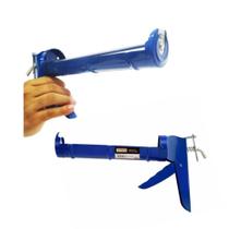 Pistola Aplicadora de Silicone Profissional 9 Fechada para Vedação Selantes e Reparos Durável Pistola Aplicadora de Silicone Profissional 9 Fechada para Vedação Selantes e Reparos Durável