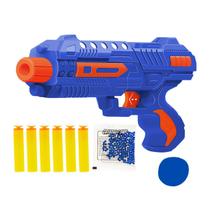Pistola Arma Dardos Espuma Gatilho Rápido Estilo Nerf 2 Em 1 Pistola Arma Dardos Espuma Gatilho Rápido Estilo Nerf 2 Em 1