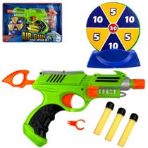 Pistola arma de Brinquedo Lança Dardo Infantil com Alvo - Marca