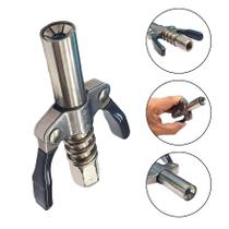 Pistola Bico Engate Rápido Lubrificação Engraxadeira Garra