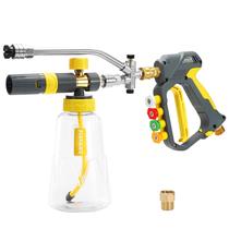 Pistola Canhão de Espuma FIXFANS com Conector Duplo 1 L e 5 Bicos