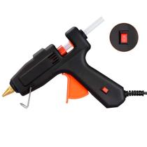 Pistola Cola Quente 60W Para Papelaria Escola e Artesanato
