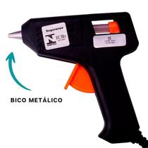 Pistola Cola Quente Bivolt 20W Profissional Bico Fino