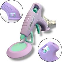 Pistola Cola Quente Princess Bico Fino 30W Bivolt Premium