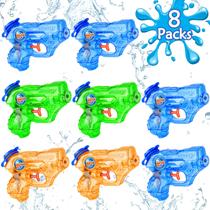 Pistola de Água DUNEMEI Mini para Crianças - Pacote com 8 Unidades (240ml)