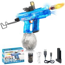 Pistola de água elétrica 800ml Auto-Refill 10m Range Blue