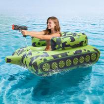 Pistola de água elétrica automática Pool Float YTKIH com flutuadores de tanque Pistola de água elétrica automática Pool Float YTKIH com flutuadores de tanque