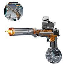 Pistola de Água Elétrica Com Design Inovador e Luzes LED