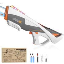 Pistola de água elétrica Hugeway Auto Suction com luz LED de 32 pés