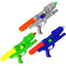 Pistola de Água Jato Duplo 400ml Premium Cim Toys - 3 unidades