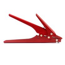 Pistola de amarração QWORK com alça de aço para braçadeira de nylon