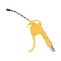 Pistola De Ar De Alta Vazão Com Bico Curvo Angulado Para Compressor, Estilo Curto, Três Cores