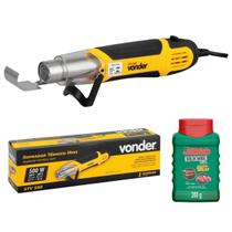Pistola de Ar Quente 500ºC STV500 Vonder Kit com Silicone para Carro Pistola de Ar Quente 500ºC STV500 Vonder Kit com Silicone para Carro