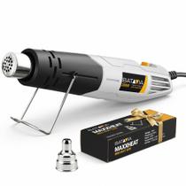 Pistola de ar quente Batavia 380W com dupla temperatura e proteção contra superaquecimento Pistola de ar quente Batavia 380W com dupla temperatura e proteção contra superaquecimento