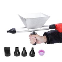Pistola de argamassa elétrica Senhill Cement Aplicador de Cimento com 4 bicos Pistola de argamassa elétrica Senhill Cement Aplicador de Cimento com 4 bicos