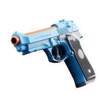 Pistola de Bala Macia para Crianças - Lançador de Brinquedo para Esportes ao Ar Livre