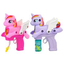 Pistola de Bolha de Sabão em Formato de Unicórnio Sortido P81238-1 - Dorémi