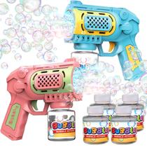 Pistola de Bolhas EagleStone, Kit com 2 Unidades e Solução para Crianças 3+ Pistola de Bolhas EagleStone, Kit com 2 Unidades e Solução para Crianças 3+