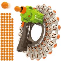 Pistola de brinquedo elétrica Foam Blaster Toy XAZASTOV com 88 dardos de espuma