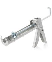 Pistola de calafetagem Bates Caulk Gun com taxa de empuxo de 10:1 branca