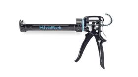 Pistola de calafetagem SolidWork Professional com alça ergonômica de aço