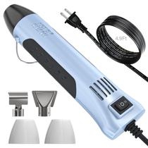 Pistola de calor LET'S RESIN 350 W de aquecimento rápido de dupla temperatura com bicos