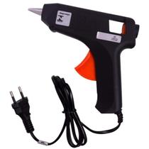 Pistola De Cola Quente 20W Bivolt Com Bico Fino E 2 Bastões Para Projetos Escolares Pistola De Cola Quente 20W Bivolt Com Bico Fino E 2 Bastões Para Projetos Escolares