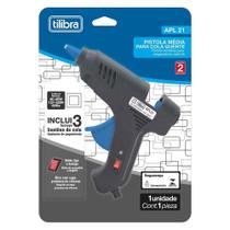 Pistola de Cola Quente APL21 40W Bivolt Preto - Tilibra Pistola de Cola Quente APL21 40W Bivolt Preto - Tilibra